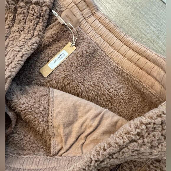 NWT Skims Teddy Track Pants Womens in Tigers Eye winter xl extra large - Picture 4 of 7